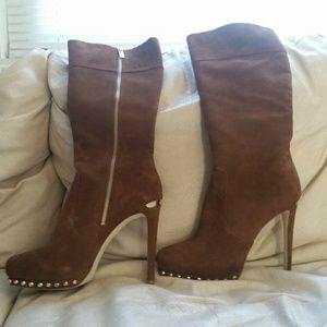 Brand New Michael Kors suede boots